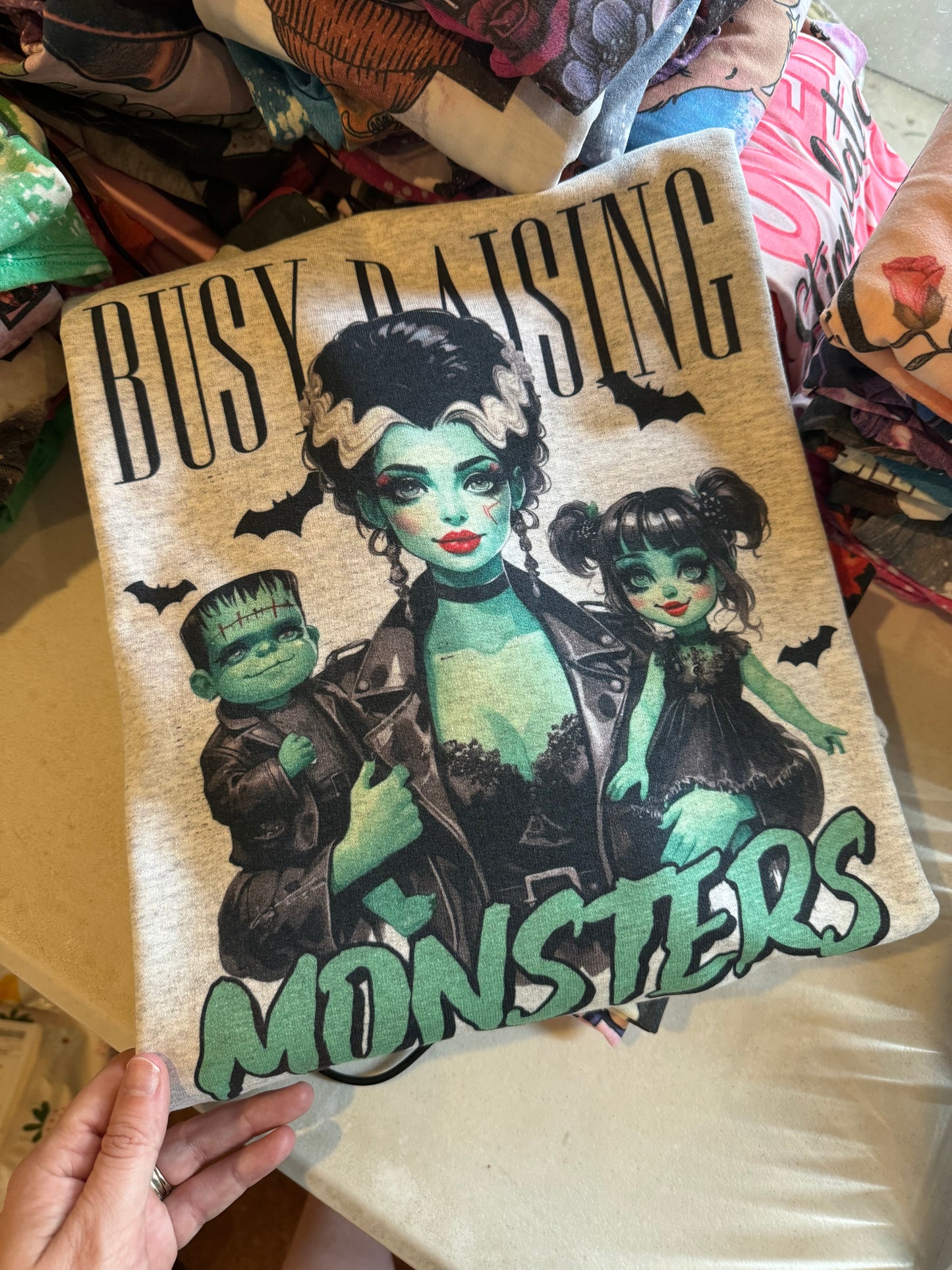 Busy Raising Monsters Sweatshirt