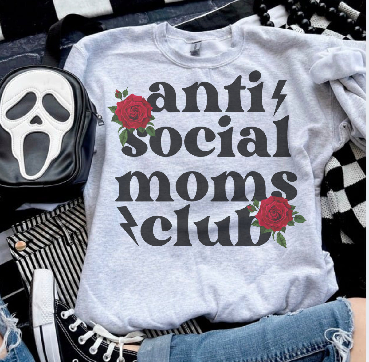 Anti Social Moms Club Sweatshirt