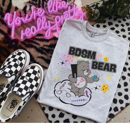 BDSM Bad Bears Bleached Shirts