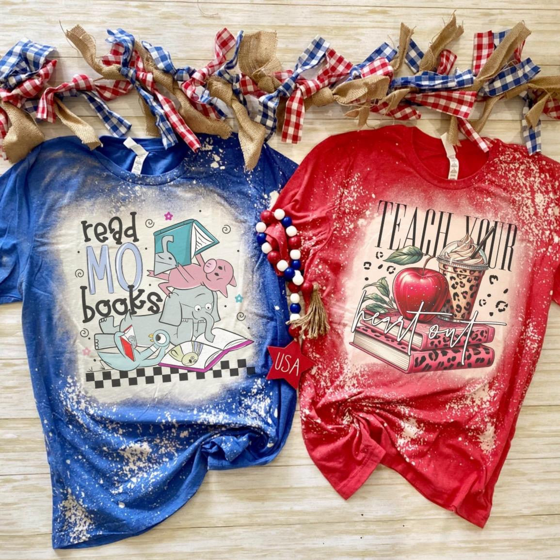 Teacher T-Shirt - Bleached or Unbleached - Gildan - Unisex Casual Cotton