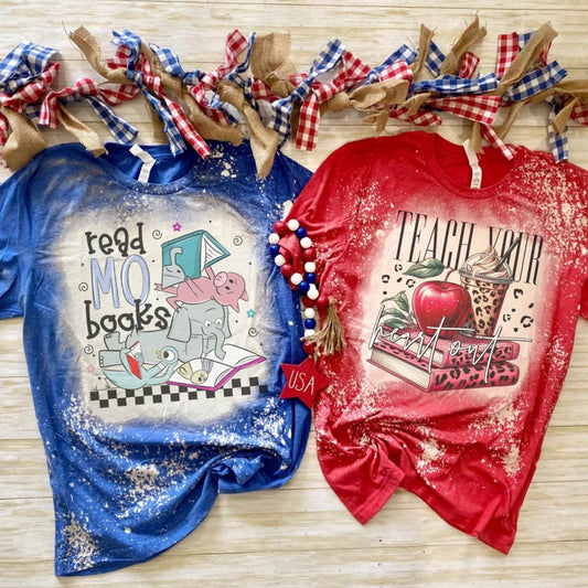 Teacher T-Shirt - Bleached or Unbleached - Gildan - Unisex Casual Cotton