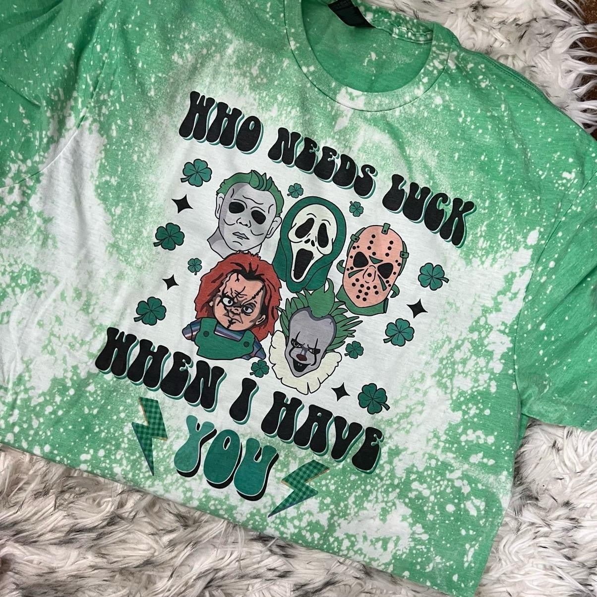 Horror T-Shirt - Valentines Day - St Patrick’s Day - Easter - 4th of July - Unisex Gildan - Sublimation Comfort Fashion Halloween Graphics Menswear Soft