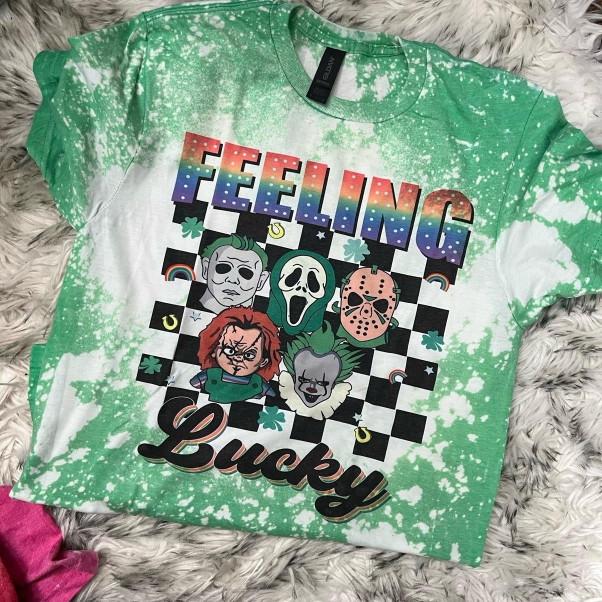 Horror T-Shirt - Valentines Day - St Patrick’s Day - Easter - 4th of July - Unisex Gildan - Sublimation Comfort Fashion Halloween Graphics Menswear Soft